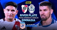 River vs. Gimnasia: fecha, horarios y canales de TV por Liga Profesional Argentina