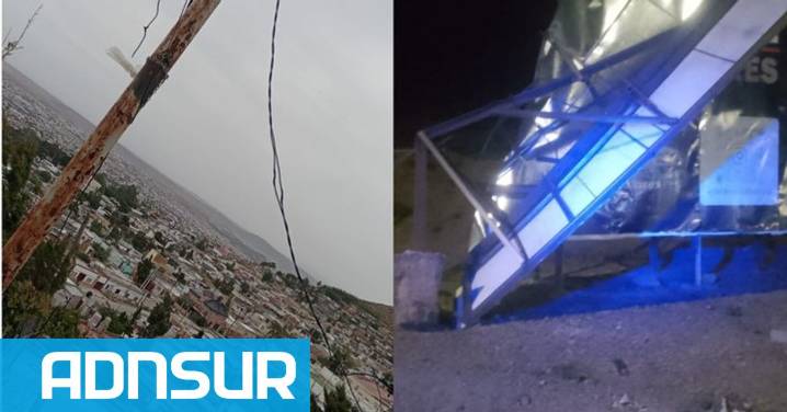 Temporal de viento en Comodoro: ráfagas de más de 110 km/h y 18 reclamos atendidos por Defensa Civil