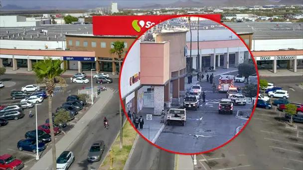 Descartan explosión en Plaza Patio Hermosillo esta mañana