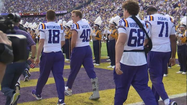 LSU QB Garrett Nussmeier to miss second straight game; LB Whit Weeks likely to return vs. Western Kentucky