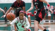 North Central Panthers at Lawrence North Wildcats girls basketball