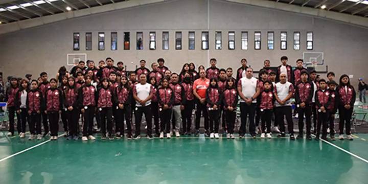 Abanderan ilusión de deportistas para Juegos Nacionales Populares