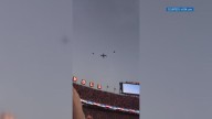 Military flyovers return to Neyland after government shutdown