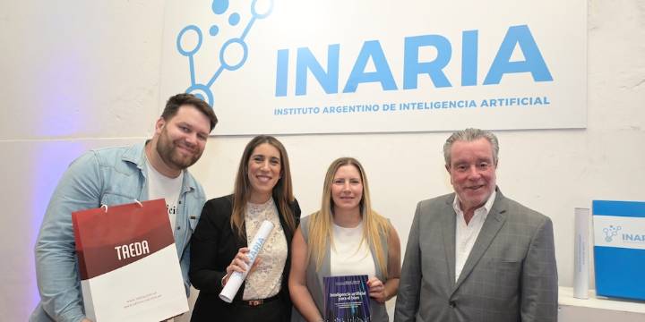 Inteligencia artificial: Taeda dijo presente en la 1ra edición de los premios del Instituto Argentino de IA
