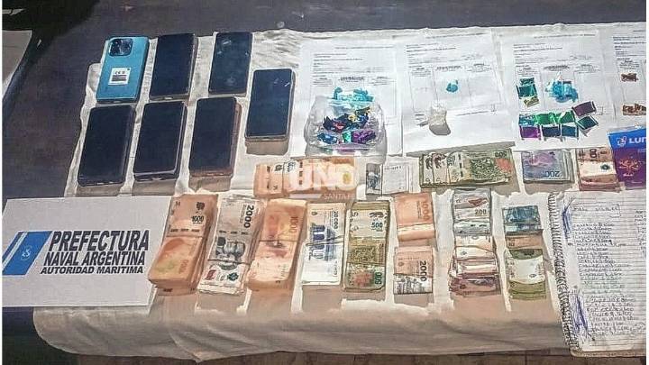 Prefectura desarticuló un punto de venta de drogas en Alto Verde: tres detenidos y casi 100 dosis de cocaína