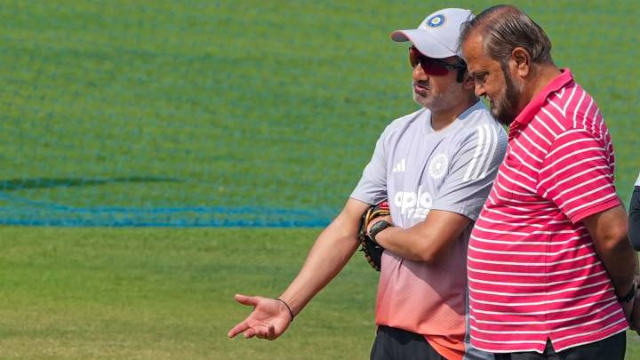 After Historic Loss, Gautam Gambhir And Eden Gardens Pitch Curator Sujan Mukherjee...