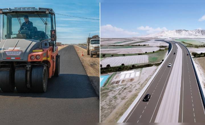 Así avanza el megaproyecto vial que conectará tres regiones del Perú: tramo norte alcanza 75% y conectará distritos en 14 minutos