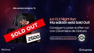 ¡La CLX Night Run 4ta edición está Sold Out! Consigue tu pase al after run con Caramelos de Cianuro