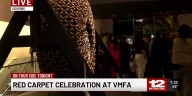 Red carpet celebration for the "Giants" exhibit at the VMFA