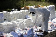 R.Dominicana quema 1.450 kilos de cocaína, tras apoyo a la operación Lanza del Sur de EEUU