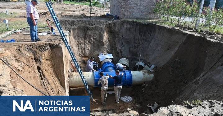 Entre Ríos: fuerte explosión de un caño en Paraná dejó dos operarios heridos