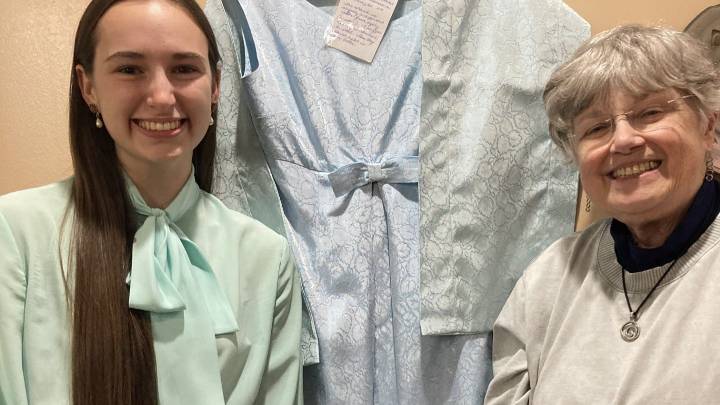 Solving The Mystery of the Vintage Prom Dress