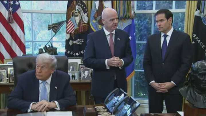 President Donald Trump unveils ‘FIFA Pass’ to help World Cup travelers get their visas faster