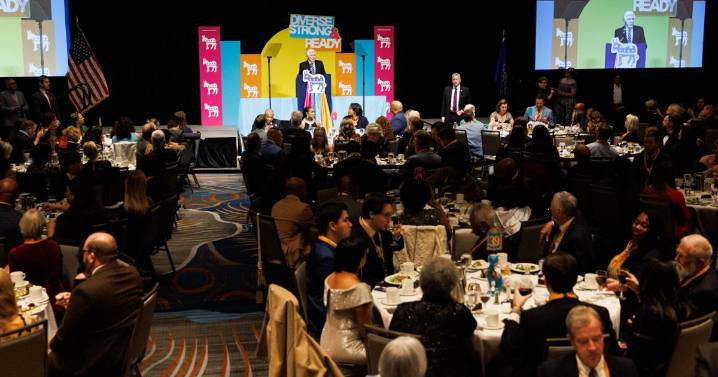 Photos: Former President Joe Biden speaks at annual Ben Nelson Gala