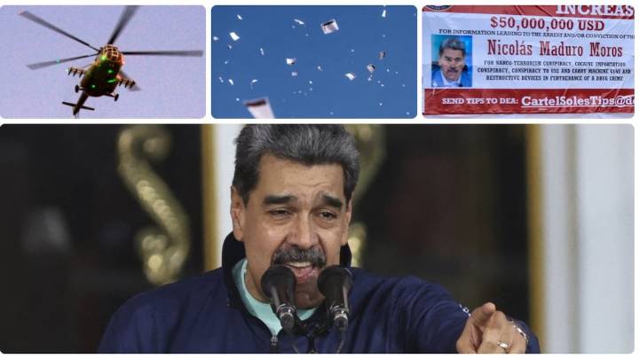 “Panfletos sobre Caracas”: Destapan la posible estrategia de Estados Unidos para el día de cumpleaños de Nicolás Maduro