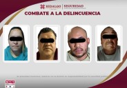 Desmantelan dos puntos de venta de droga en Apan