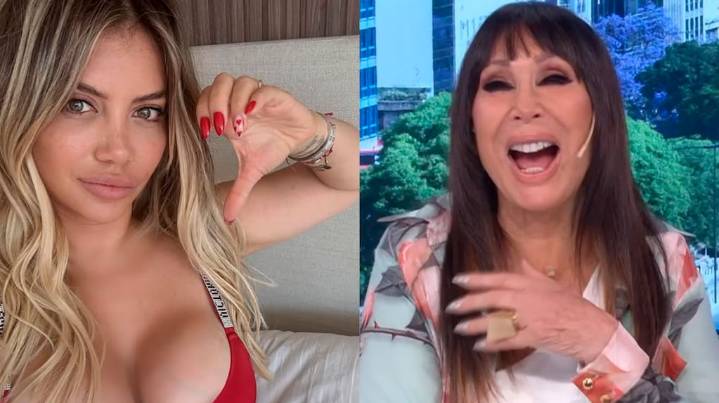 El filoso comentario de Moria Casán sobre Wanda Nara que terminó en un “qué asco”