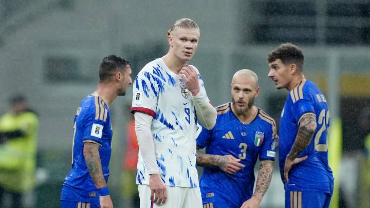 Haaland sentenció a Italia y devolvió a Noruega a un mundial, luego de 28 años: ¿qué opciones le quedan a los campeones del mundo?