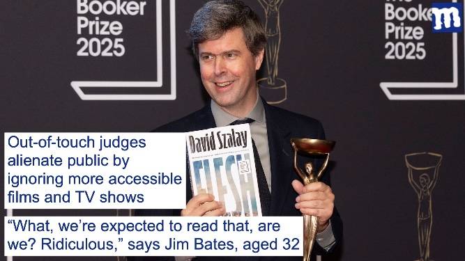 Dismay as Booker prize once again won by book