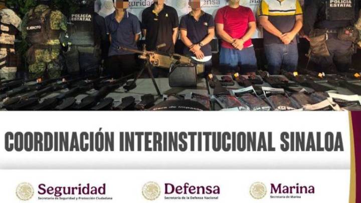 Abaten a uno y detienen a cinco civiles en Culiacán tras operativo en Espacios Barcelona