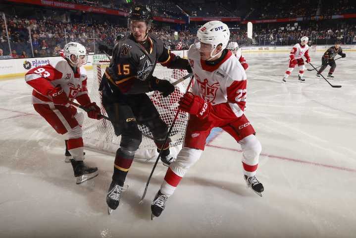 Griffins gain point but season-opening winning streak snapped