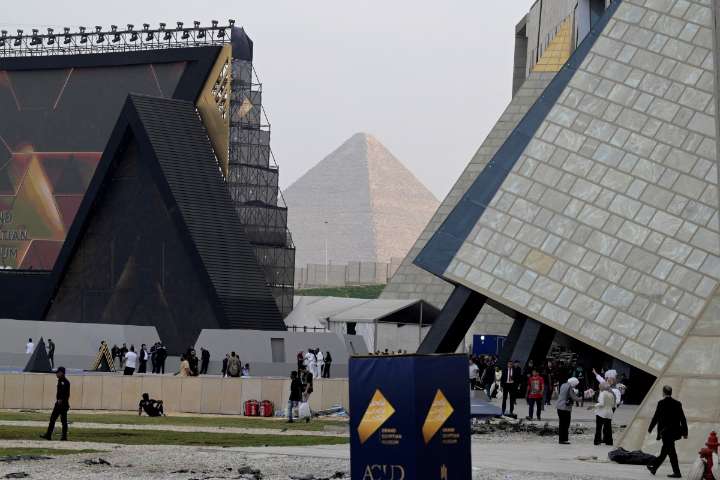 Egipto inaugura su Gran Museo dedicado a la civilización faraónica