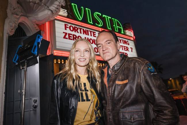 Quentin Tarantino Films Cut 'Kill Bill' Scene in Fortnite