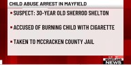 Child abuse arrest in Mayfield