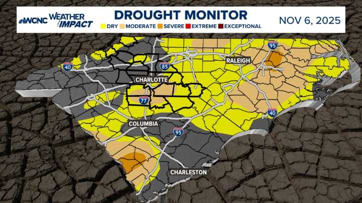 First drought monitor of November shows more improvement