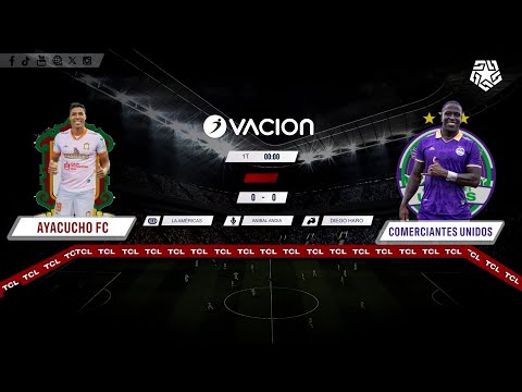 Sigue Ayacucho FC vs Comerciantes EN VIVO por la transmisión del Clausura