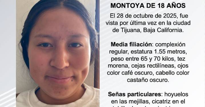 Se busca a Karla Becerril Montoya de 18 años de edad