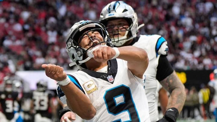 Bryce Young overcomes ankle injury, sets Panthers record in win