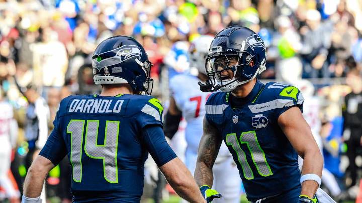 Seahawks WR Jaxon Smith-Njigba Eclipses 1,000 Yards, QB Sam Darnold Has Good First Half