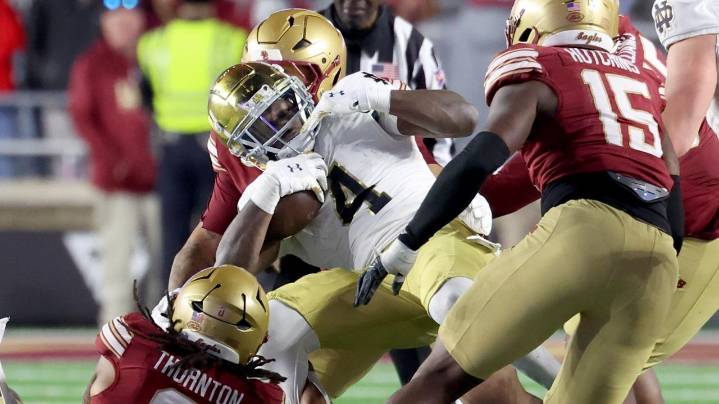 No. 10 Notre Dame hoping to keep playoff dreams alive by avoiding nightmare against Navy