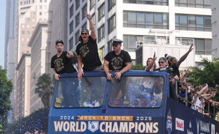 Dodgers already aiming for a third World Series parade: 'Three