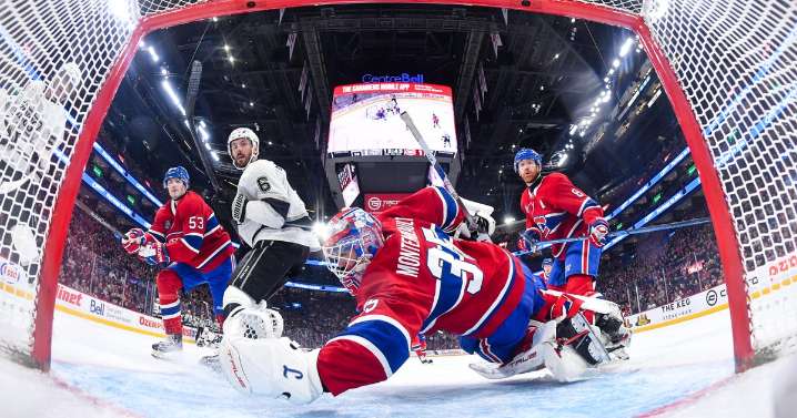 Kings score 3 quick goals in 2nd period and beat Canadiens 5