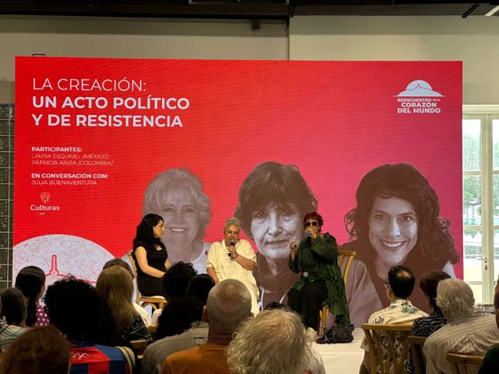 ‘La creación: Un acto político y de resistencia’ inspiró al público en el Teatro Santa Marta