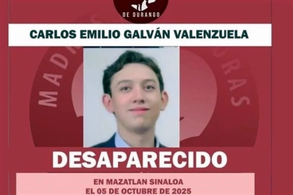 Suma FGE 5 cateos por desaparición de Carlos en Mazatlán