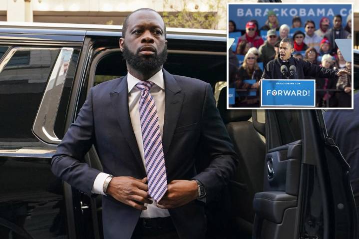 Fugees rapper Pras Michel sentenced 14 years in prison for illegal campaign donations to Obama