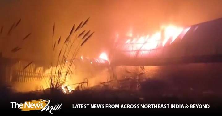 Haryana: Massive fire breaks out in Basai village in Gurugram, no casualties