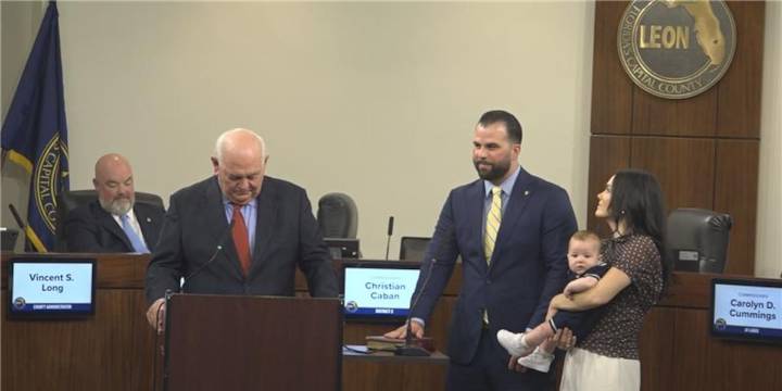 ‘I want to support each of you’: Leon County Commission names Caban chairman