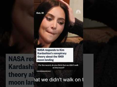 NASA has responded to Kim Kardashian’s conspiracy theory about the 1969 moon landing