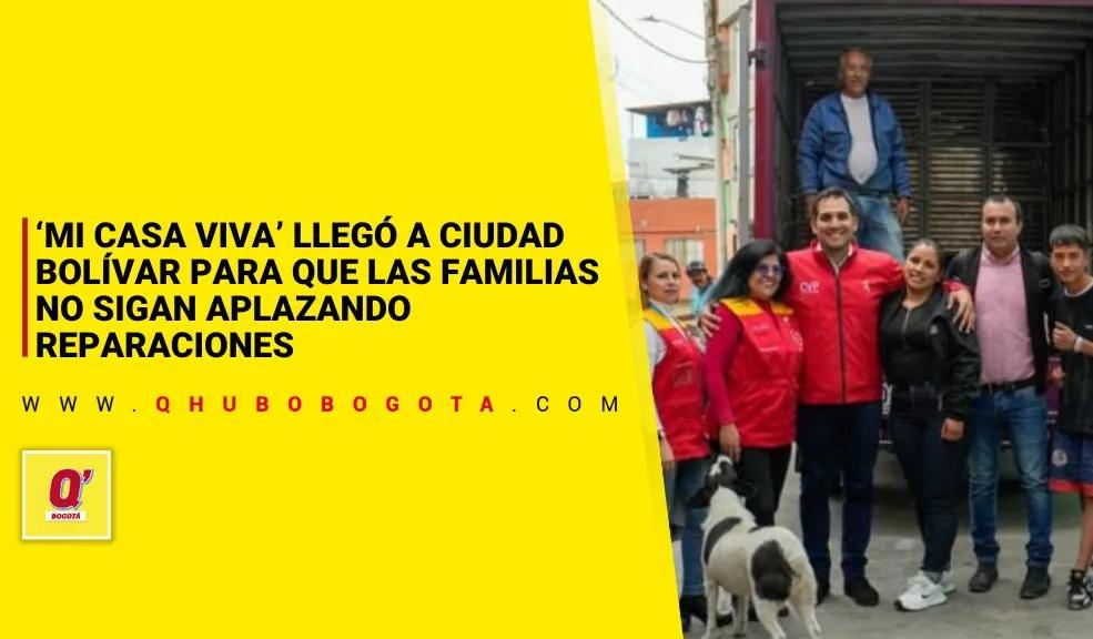 ‘Mi Casa Viva’ llegó a Ciudad Bolívar para que las familias no sigan aplazando reparaciones