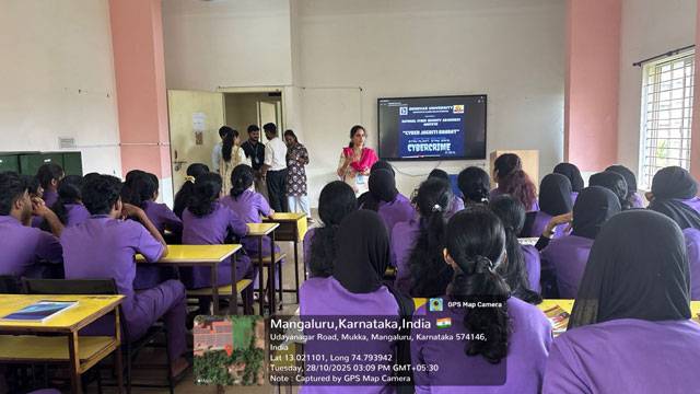 Srinivas University hosts ‘Cyber Jagrit Bharat’ to promote digital safety awareness