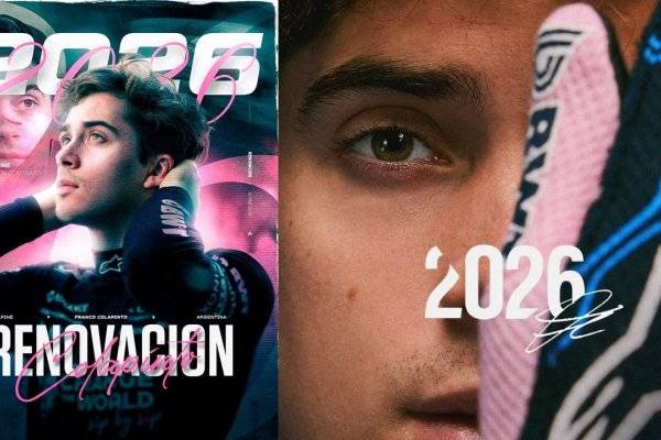 Franco Colapinto fue confirmado en Alpine para 2026 y las redes desbordan argentinidad