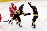 Bruins lose regulation lead but prevail in overtime