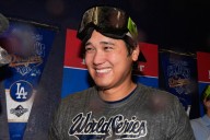 Shohei Ohtani chased in third inning of World Series Game 7 after Bo Bichette's 3