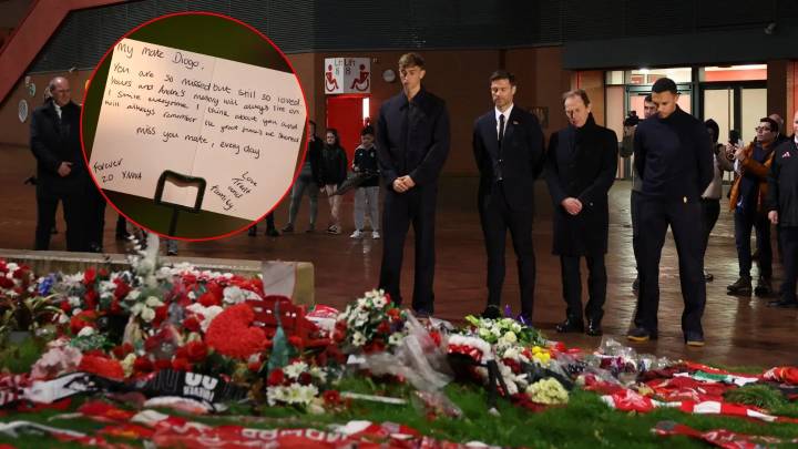 El emotivo mensaje de Trent a Diogo Jota en el homenaje del Real Madrid en Anfield: "Te echo de menos, amigo, cada día"