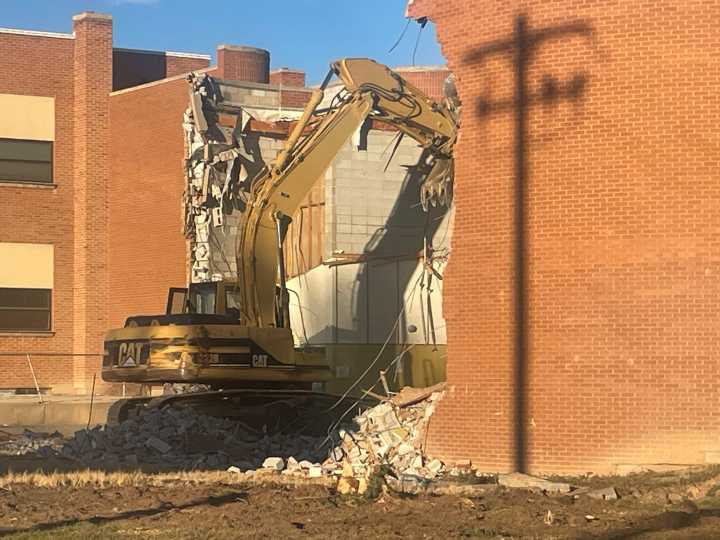 Central Cove Demolition Underway 