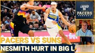 Aaron Nesmith goes down in Indiana Pacers blowout loss vs Phoenix Suns